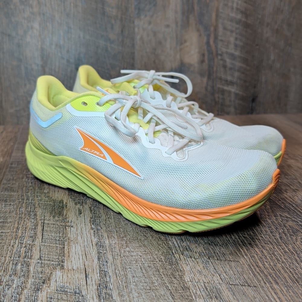 Altra Rivera 3 Womens White Road Running Training Shoes US 8 EU 39 AL0A7R7N130